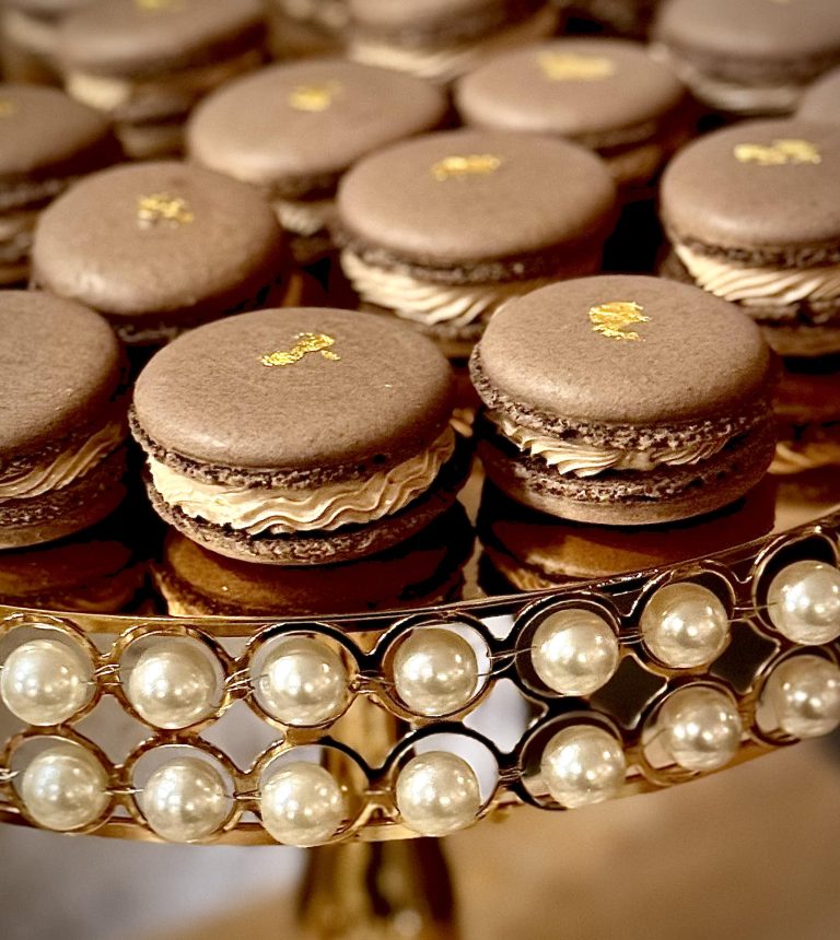 macarons chocolate